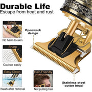 Professional Mens Hair Clippers Shaver Trimmers Machine Cordless Beard Electric V201-W13358181