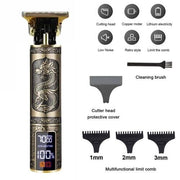 Professional Mens Hair Clippers Shaver Trimmers Machine Cordless Beard Electric V201-W13358181