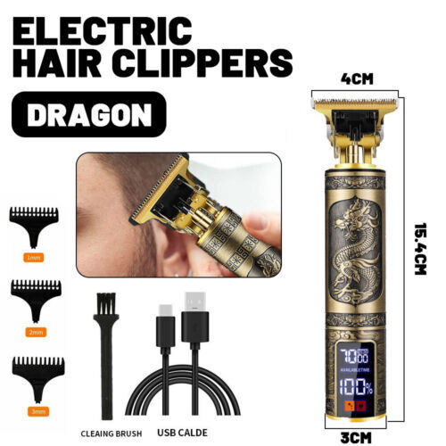Professional Mens Hair Clippers Shaver Trimmers Machine Cordless Beard Electric V201-W13358181