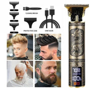 Professional Mens Hair Clippers Shaver Trimmers Machine Cordless Beard Electric V201-W13358181