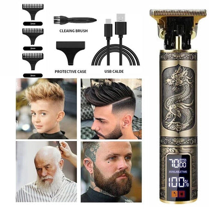 Professional Mens Hair Clippers Shaver Trimmers Machine Cordless Beard Electric V201-W13358181