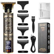 Professional Mens Hair Clippers Shaver Trimmers Machine Cordless Beard Electric V201-W13358181