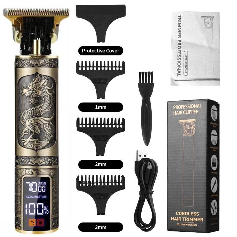 Professional Mens Hair Clippers Shaver Trimmers Machine Cordless Beard Electric V201-W13358181