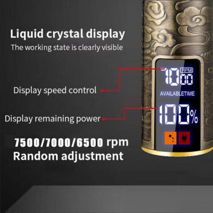 Professional Mens Hair Clippers Shaver Trimmers Machine Cordless Beard Electric V201-W13358181