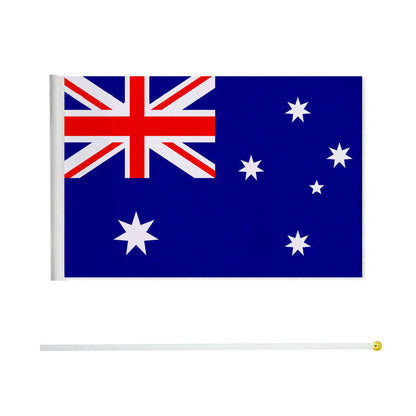 Small Waver Hand Held Aussie Flags Party Supplies Banner AU 8pcs Australia Flag V201-W13382187