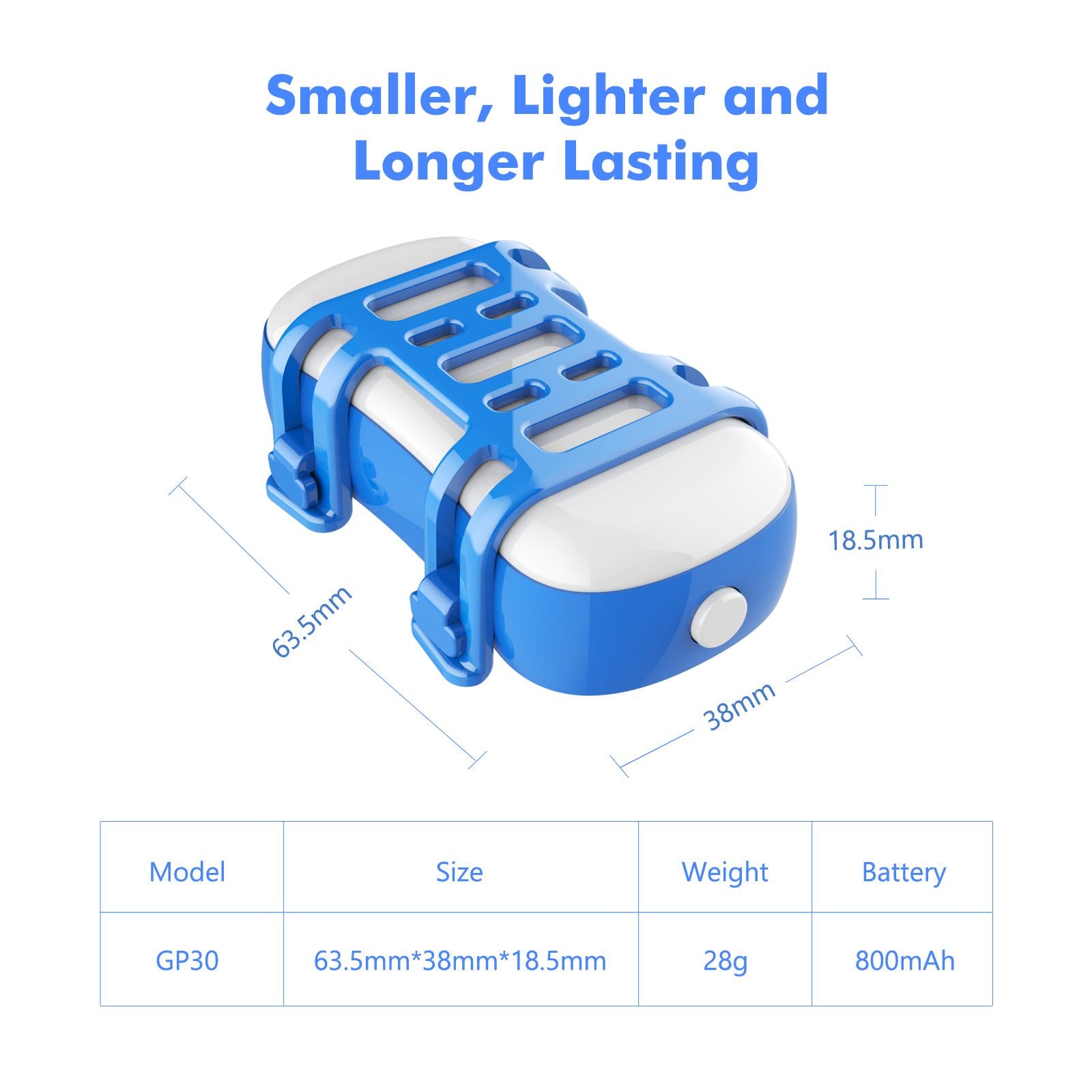‌4G Dog Cat GPS Tracker - Waterproof Smart Locator with iOS/Android App, Live Tracking & Light/Sound Search