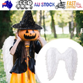 Angel Wings Fairy Wings with Elastic Straps Adults White V201-W13519982
