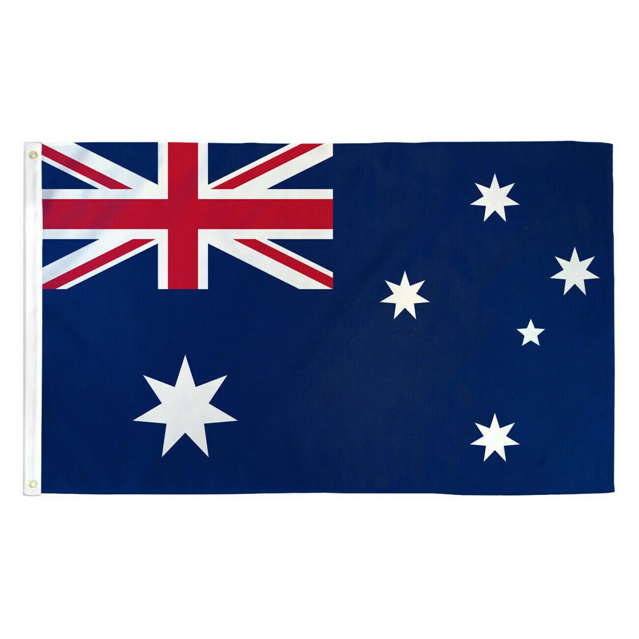 2 Pack Australian Aussie Flag Australia Day Oz AU 2x3ft 60x90cm Polyester V201-W13534981