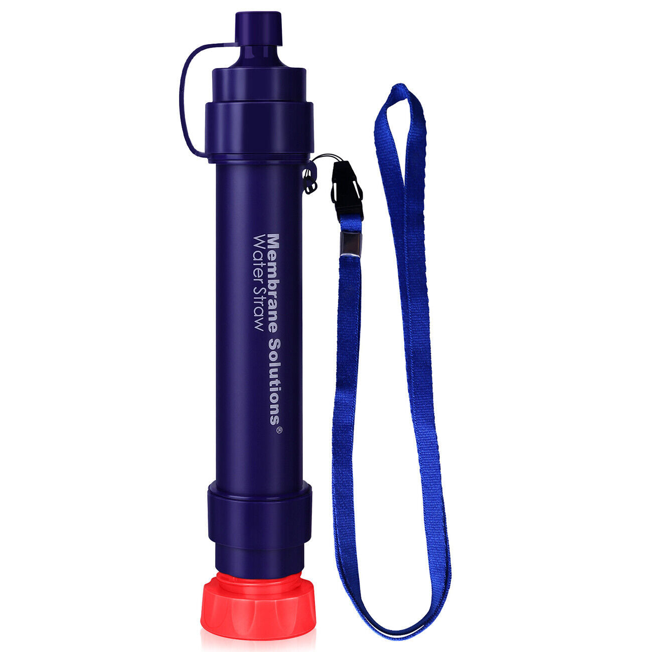 Personal Water Filter Straw 5000L Outdoor Survival Water Purification Straw0.1I 1/4m V201-W13583897