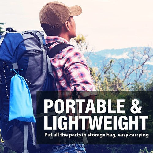 Survival Portable Water Purifier Filter Straw Gravity Water Filtration System 3L V201-W13583901