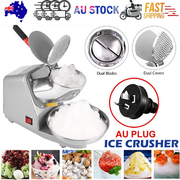 Upgraded Electric Ice Crusher Shaver Snow Cone Maker Commercial Machine2200r/m V201-W13654146