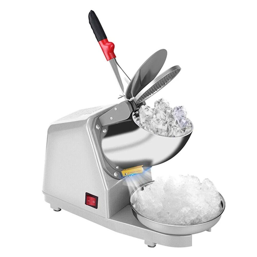 Upgraded Electric Ice Crusher Shaver Snow Cone Maker Commercial Machine2200r/m V201-W13654146