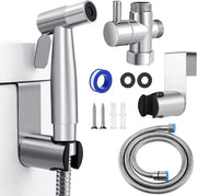 Stainless Steel Douche Bidet Toilet Spray Shower Shattaf Diverter Kit Handheld V201-W13677435