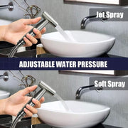 Stainless Steel Douche Bidet Toilet Spray Shower Shattaf Diverter Kit Handheld V201-W13677435