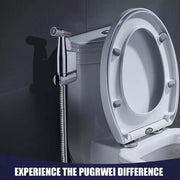 Stainless Steel Douche Bidet Toilet Spray Shower Shattaf Diverter Kit Handheld V201-W13677435
