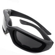 3pcs Chopper Foam Padded Motorcycle Riding Glasses Sunglasses Windproof Goggles V201-W13680443
