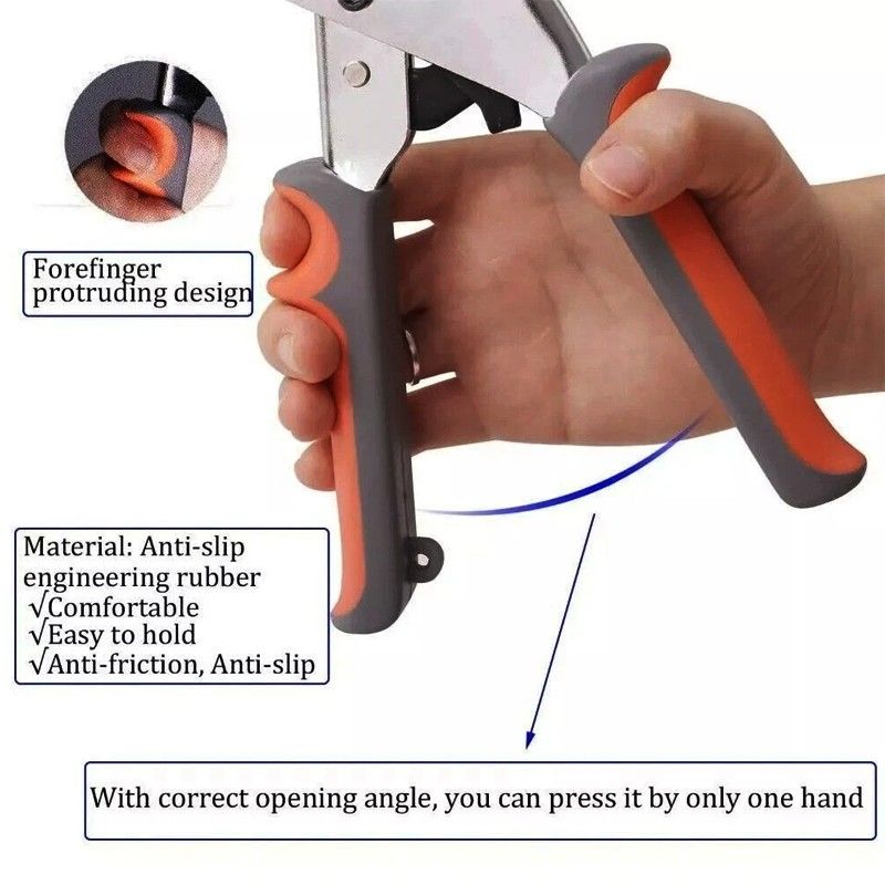 Installation Eyelets Button Pliers Handheld Grommet Tool Kit Manual Puncher Tool