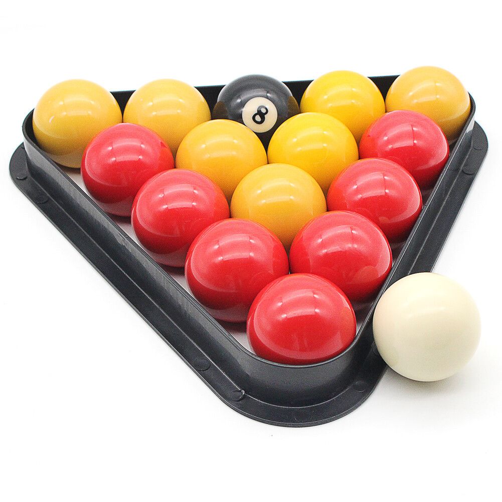 2" inch Pool Balls Red And Yellow 16 Balls Billiards cues balls V201-W13954797