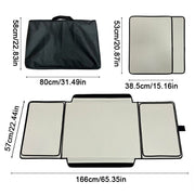 Portable Jigsaw Puzzle Board Mat Holds up to 1000 Pcs Puzzle Surface Holder