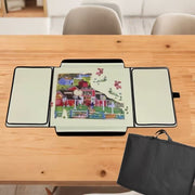 Portable Jigsaw Puzzle Board Mat Holds up to 1000 Pcs Puzzle Surface Holder