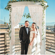 2m Heavy Duty Macrame Curtain Boho Woven Wall Hanging Window Doorway Wedding V201-WALL0102WH8AU