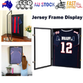 Jersey Frame Display Case Large Sports Jersey Showcase Box Custom Shirt Display V201-WEAR8060BL8AU