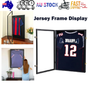 Jersey Frame Display Case Large Sports Jersey Showcase Box Custom Shirt Display V201-WEAR8060BL8AU
