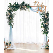 Wedding Arch Gold Square Backdrop Flower Display Stand Background 2.2M V201-WED0001AU8AU
