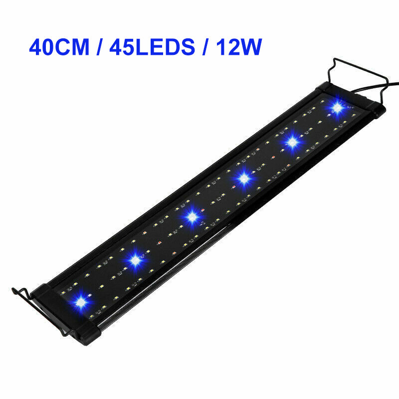 40cm Aquarium Light Lighting Full Spectrum Aqua Plant Fish Tank Bar LED Lamp V201-YGD0014BW8AU