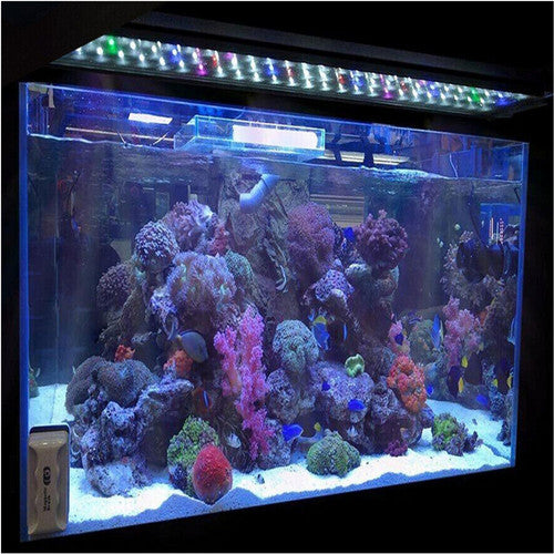 LED Light 40cm Full Spectrum Aquarium Lighting Aqua Plant Fish Tank Lamp 15W V201-YGD0018CO8X1