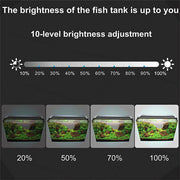 LED Light 40cm Full Spectrum Aquarium Lighting Aqua Plant Fish Tank Lamp 15W V201-YGD0018CO8X1