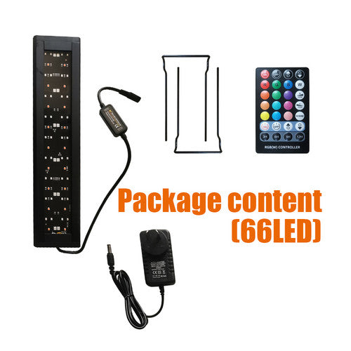 LED Light 40cm Full Spectrum Aquarium Lighting Aqua Plant Fish Tank Lamp 15W V201-YGD0018CO8X1