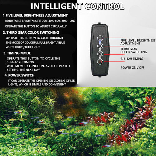 120 CM 150W 244LED Aquarium LED Lighting Marine Aqua Fish Tank Light NEW V201-YGD0120BU8AU