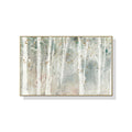 Wall Art 70cmx100cm Forest hang painting style Gold Frame Canvas V207-1051