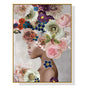 Wall Art 70cmx100cm Foolish in Love II Gold Frame Canvas V207-1099