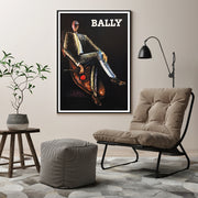 Wall Art 50cmx70cm Bally Man & Woman 2 Sets Black Frame Canvas V207-1170