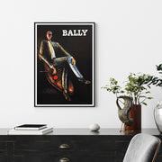 Wall Art 50cmx70cm Bally Man & Woman 2 Sets Black Frame Canvas V207-1170