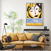 Wall Art 70cmx100cm Henri Matisse Black Frame Canvas V207-1264