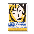 Wall Art 70cmx100cm Henri Matisse Black Frame Canvas V207-1264