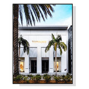 Wall Art 50cmx70cm Fashion Store Black Frame Canvas V207-1334