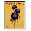Wall Art 70cmx100cm Parapluie Revel Black Frame Canvas V207-1884