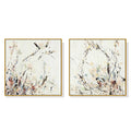 Wall Art 40cmx40cm Afternoon Walk 2 Sets Gold Frame Canvas V207-2121.1
