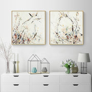 Wall Art 40cmx40cm Afternoon Walk 2 Sets Gold Frame Canvas V207-2121.1