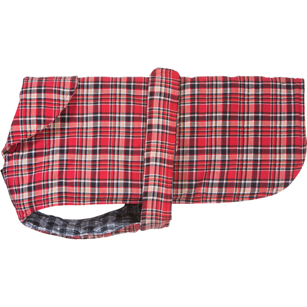Tartan Red Dog Coat 40cm V208-CSTR-40