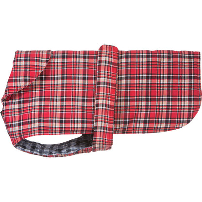 Tartan Red Dog Coat 40cm V208-CSTR-40