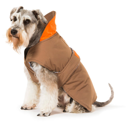 Brown Dog Coat 35cm V208-CSW-35