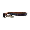 Highland Blue Tartan Dog Lead V208-HBB-L