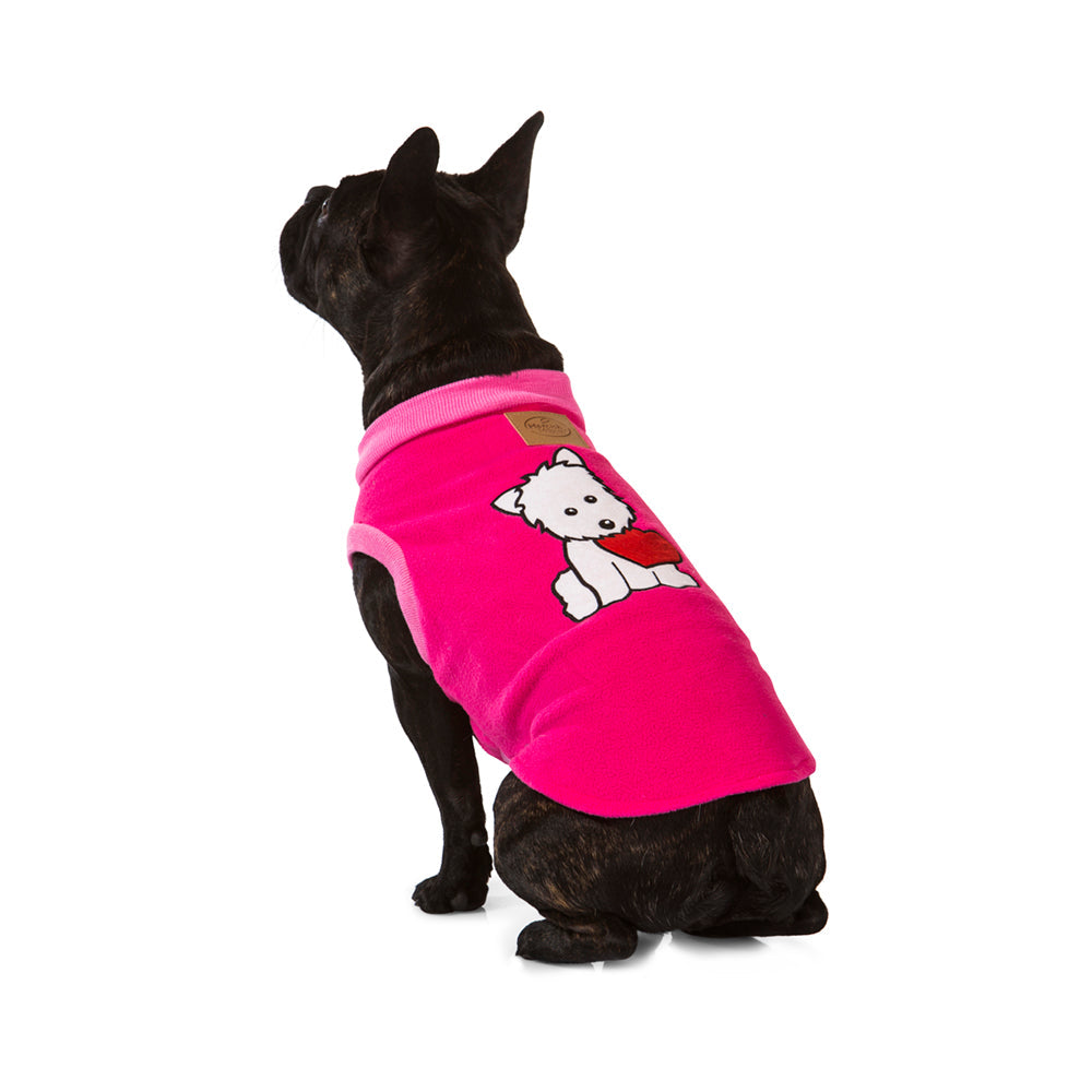 Puppy Heart Pink Dog Pyjamas 30cm V208-PJ-PH30