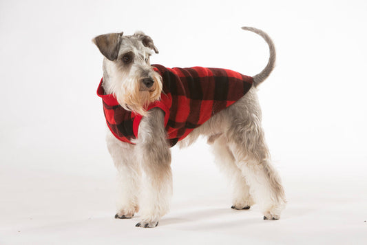 Red Check Dog Pyjamas 50cm V208-PJ-RC50