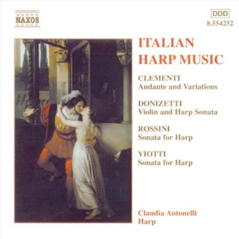 Italian Harp Music - Antonielli And Ambrosini Cd Album V210-1090034